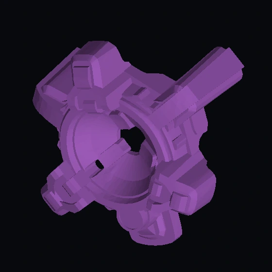 Звуковой динамик с украшением в корпусе конструкции с 2 стержнями (98593)