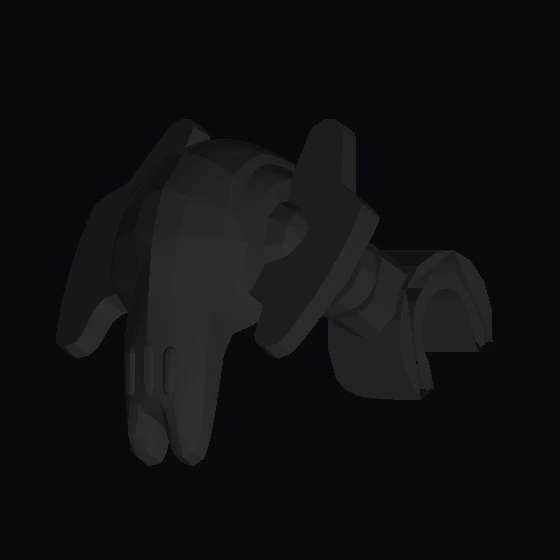 Минифигурка Механическая голова Киборга с коричневым рисунком лица (87567p01)