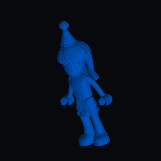 Figure Friends Stephanie с пурпурной многослойной юбкой, белым топом с контурными звездами (9……