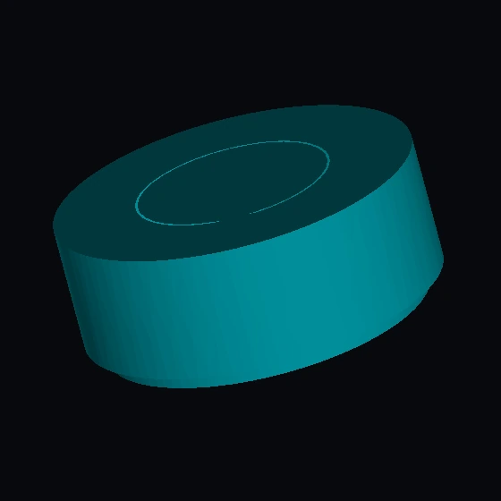 Плитка 1 × 1 круглая с узором из темно-оранжевой и средней нуги звезды и концентрических круго…