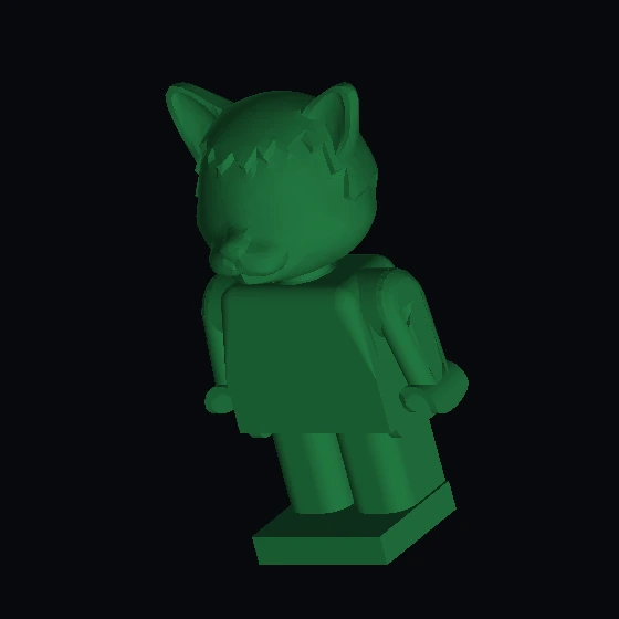 Рисунок Фабуленд Кот 1 Белый с телом Белый/Красный/Красный (u9108p01c03) (19289)