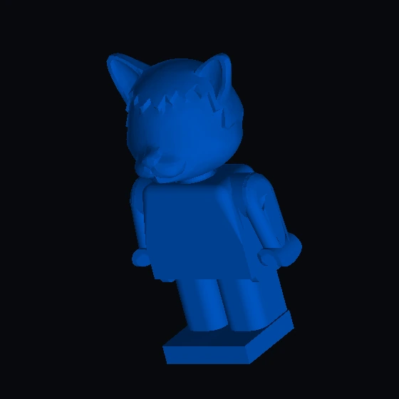 Рисунок Фабуленд Кот 2 Оранжевый с телом Красный/Желтый/Желтый (u9108p02c02) (19715)