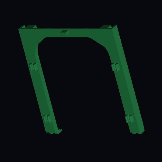 Торцевая панель блока дома Фабуленд, арочная (u9312) (19716)