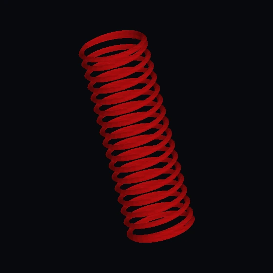 Пружина для кирпича 2 × 4 × 5 подпружиненная (сжатая) (u9335-f2) (19340)