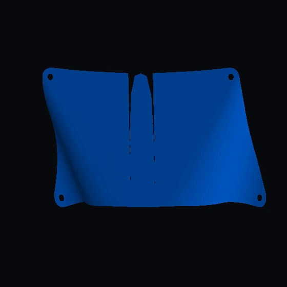 Парус 30 х 15 трапециевидный (формованная форма 2) (u9495c02) (19814)