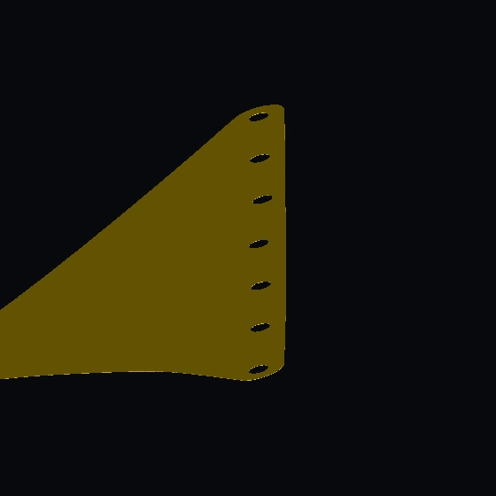 Парус 15 х 22 треугольный с 8 отверстиями (u9496) (19894)