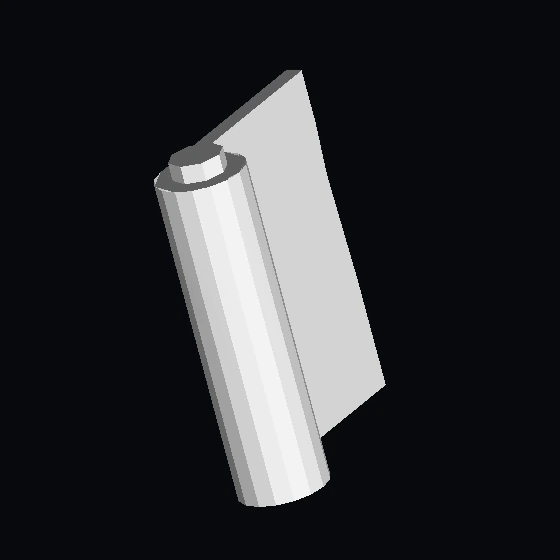 Дверь 1 х 3 х 3 правая с окном и горизонтальной ручкой (u9503c01) (19917)