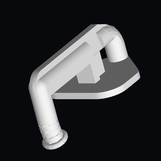 Соединительный крюк для поезда с насечкой (u9517) (19927)