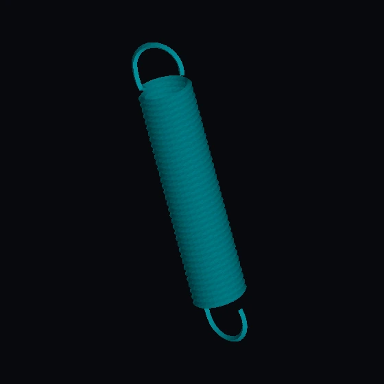 Вилочный погрузчик 2 × 7 Пружина (сжатая) (u9529-f1) (19826)