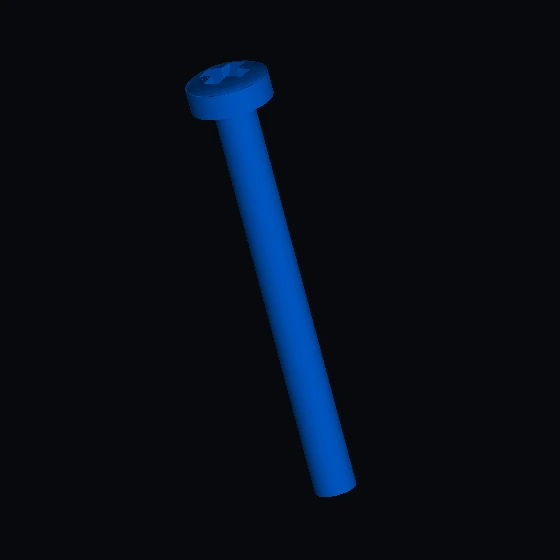 Винт 50 × 5 Куполо-крестообразный (u9530) (19746)