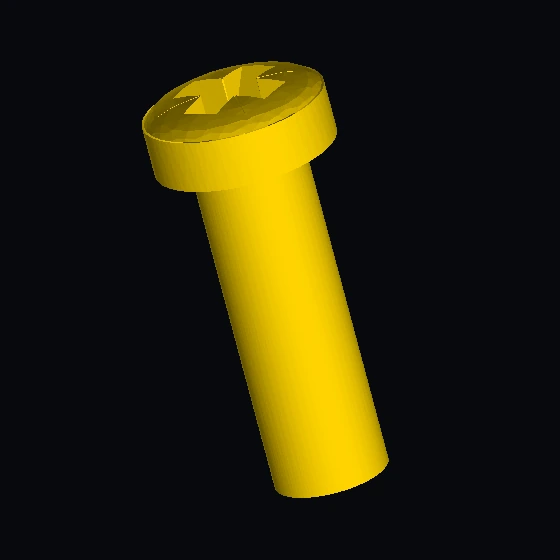 Винт 15 х 5 куполо-крестообразный (u9549) (19824)