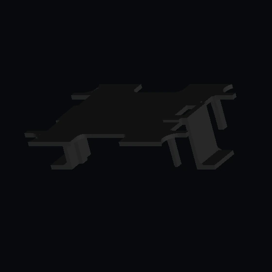 Внутренняя крышка 2-портового концентратора с электроприводом (u9556) (19845)