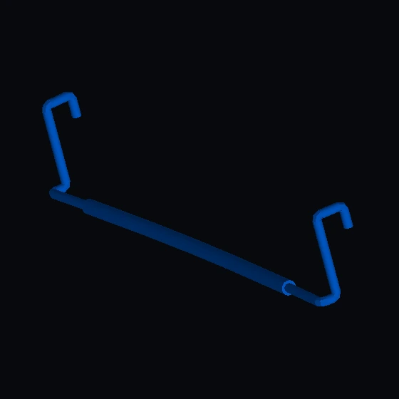 Переключатель на 9 В для поезда, правый — изогнутый внутренний провод (u9634) (19903)