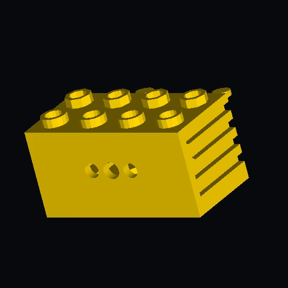 Электропоезд 12В Проблесковый маячок - Передний (u9638) (19797)